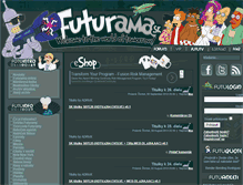 Tablet Screenshot of futurama.sk